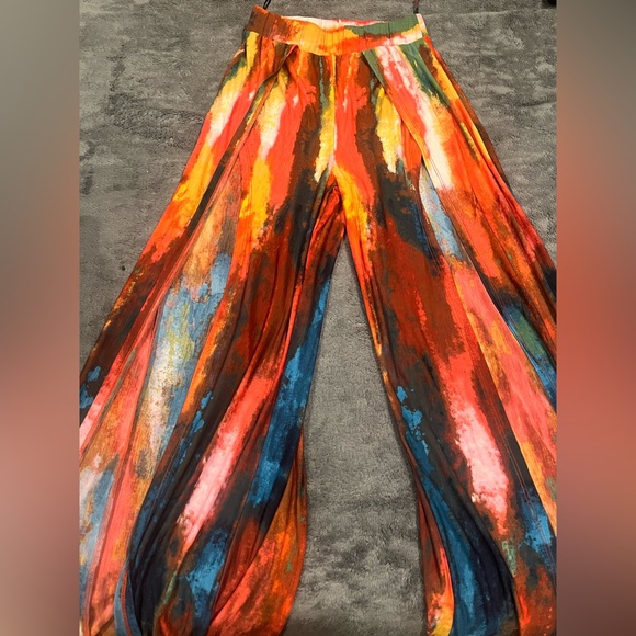 Go With It Pants Set -Multi Color - Picture 5 of 7